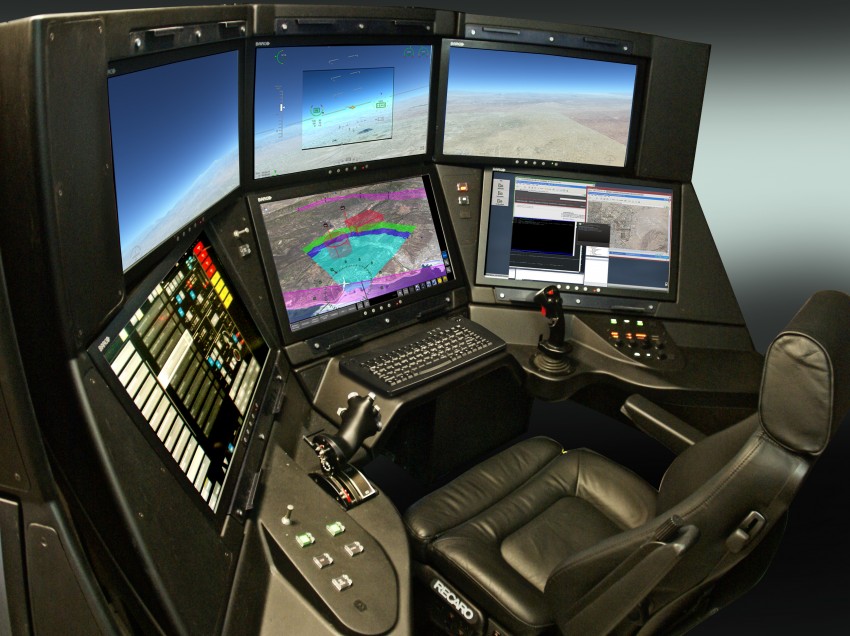 Advanced Cockpit Ground Control Station for the Predator C Avenger